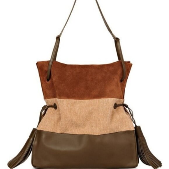 💕ALLSAINTS💕 Freedom Hobo Slouchy Handbag NWT - Picture 3 of 8